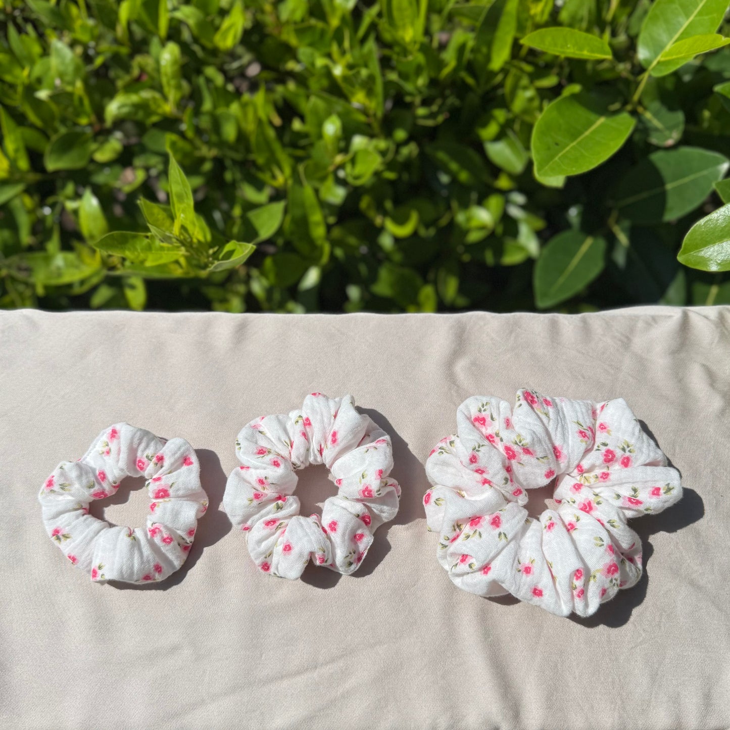 Mini Handmade Scrunchie